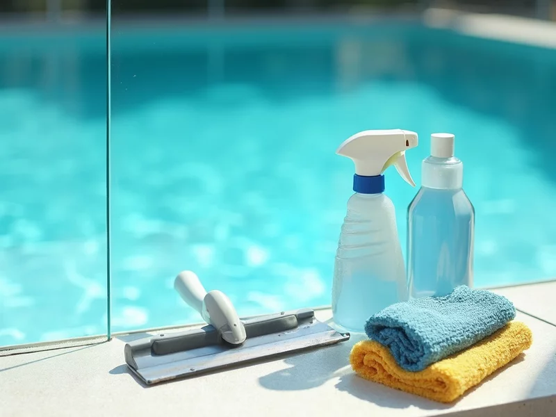 Choosing the Right Cleaning Products for Glass Pool Fencing: Expert Advice